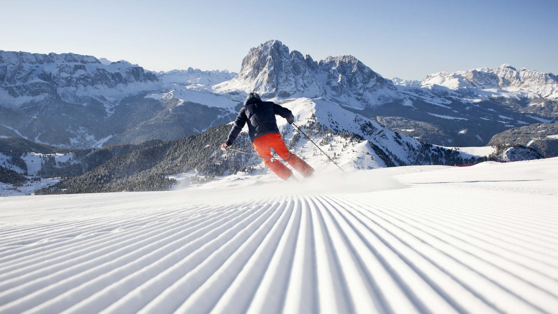 Winter holiday in Grödnertal